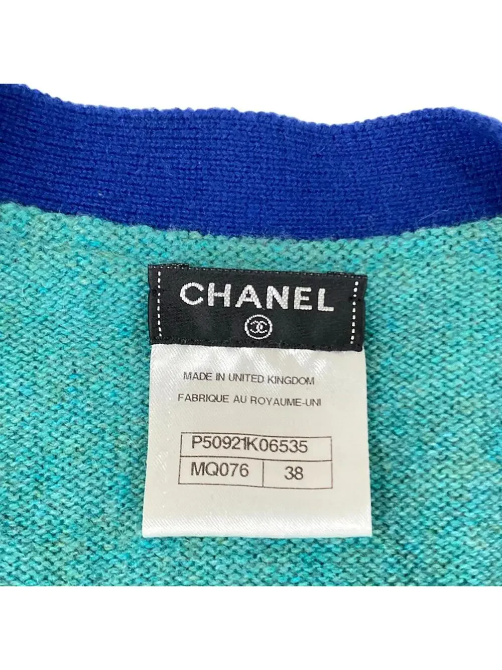 Chanel Green Blue [Outer Material] #295579C10B
